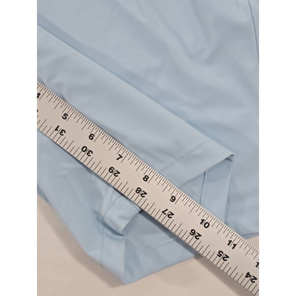 Kenneth Cole Golf Men's Baby Blue Golf Shorts Size 32 Athletic Flat Front - Picture 8 of 10